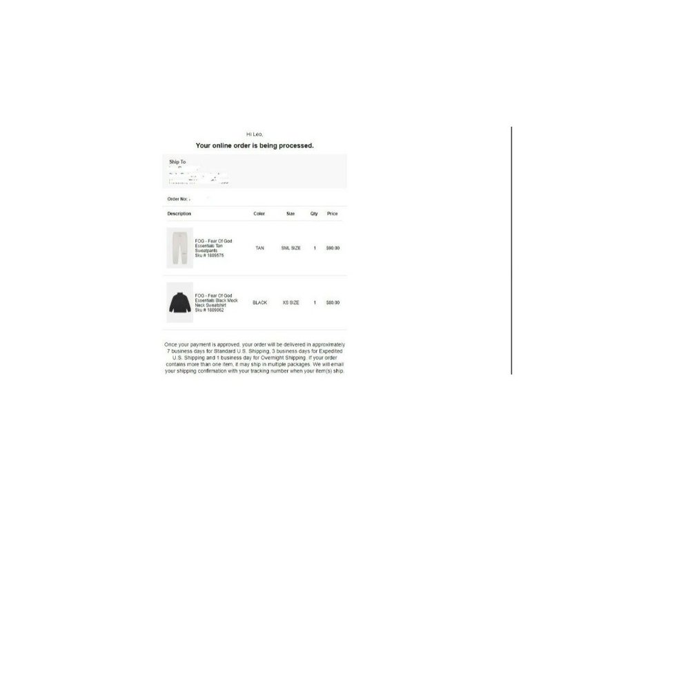 Essentials Fear Of God Mockneck Sweatshirt K227 - Picture 3 of 3